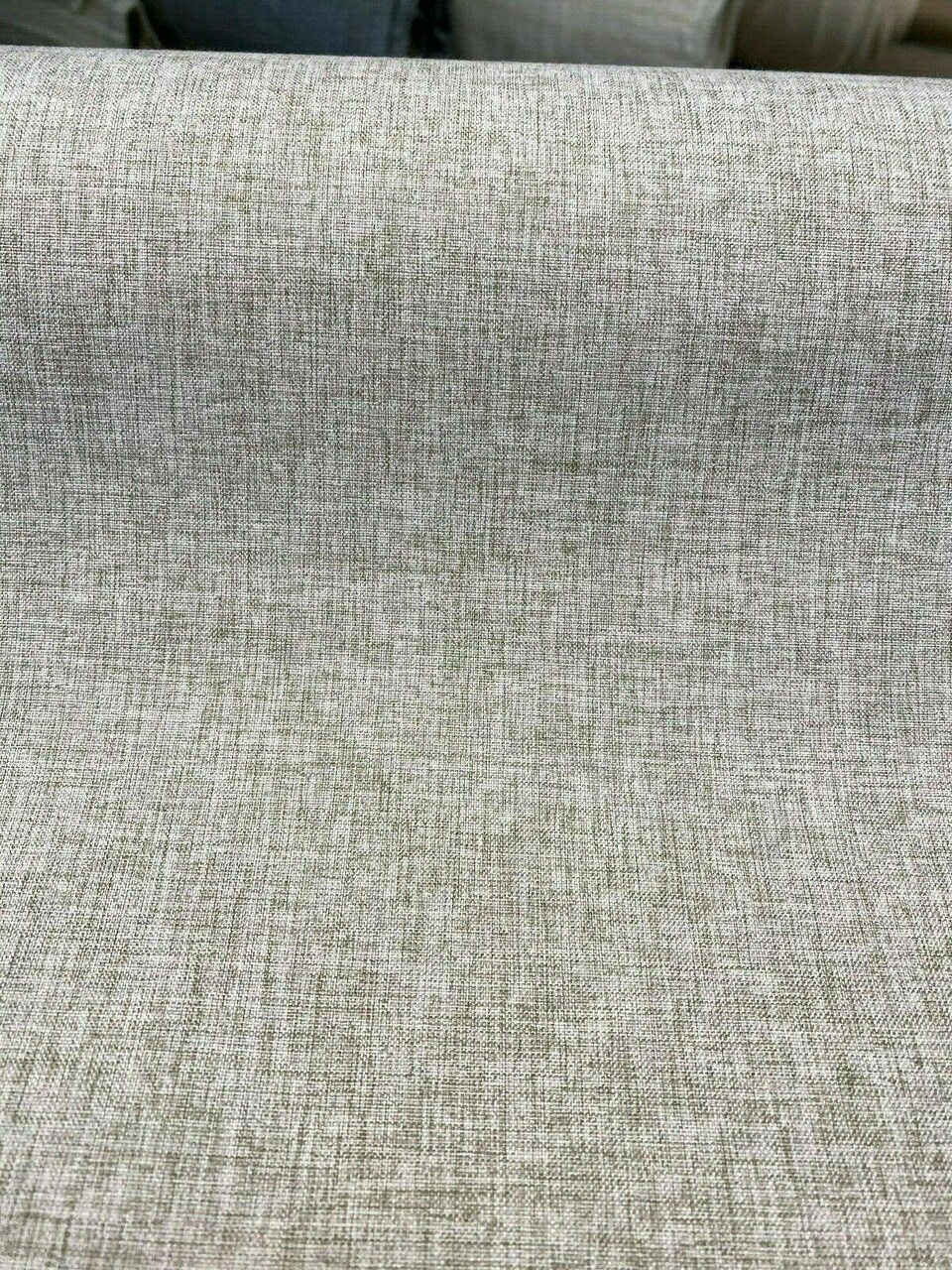 1 Yard Taupe Linen Blackout Fabric 54 Inches Wide Complete Light Blocking